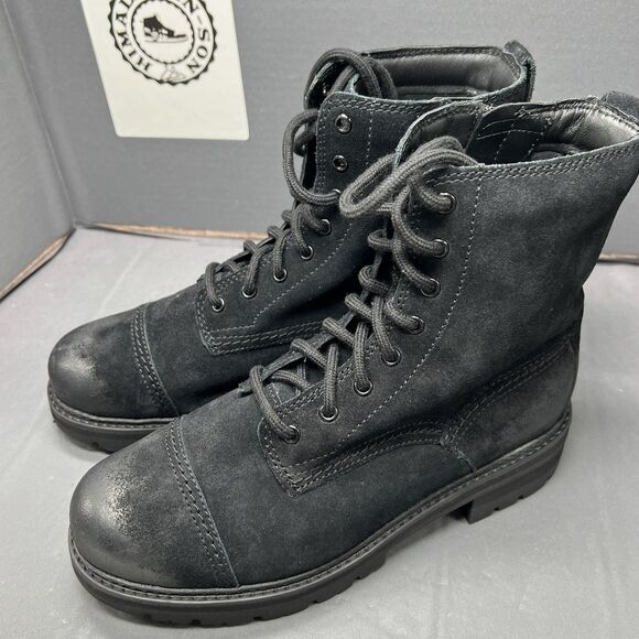 CLARKS ORIANNA CAP LUG SOLE BOOTIE IN BLACK 61530143 Women Size 9 NEW - Picture 12 of 12